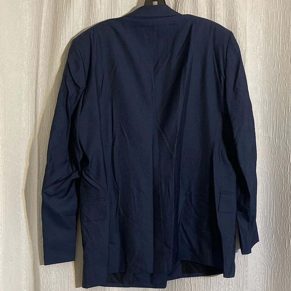 Simon Spurr Marine Blue Double Breasted Blazer Suit - Picture 3 of 8